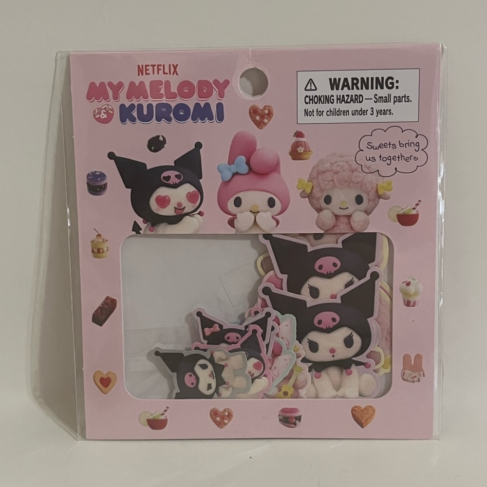 My Melody and Kuromi Netflix Sticker Pack